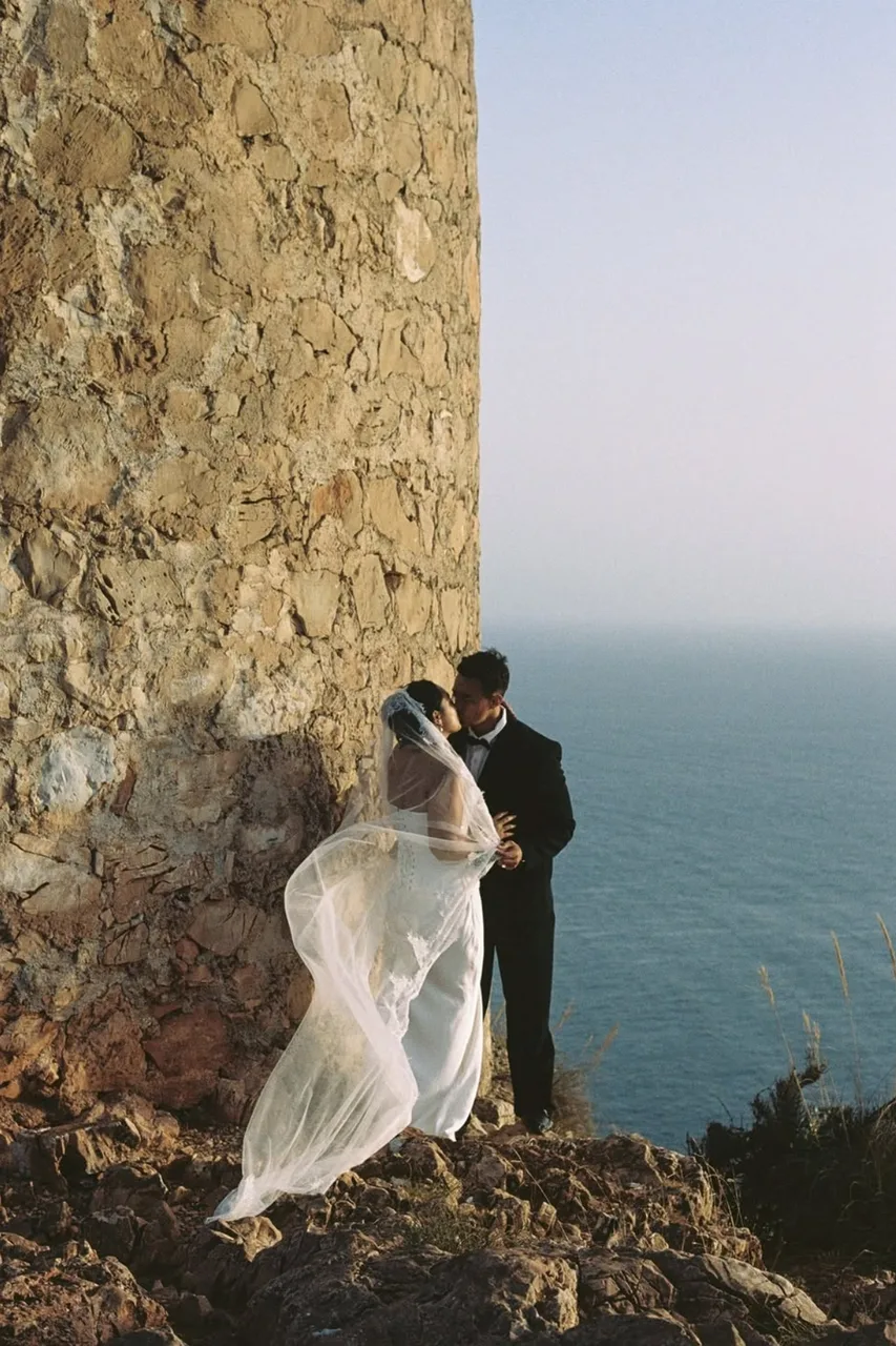 Novios en un elopement