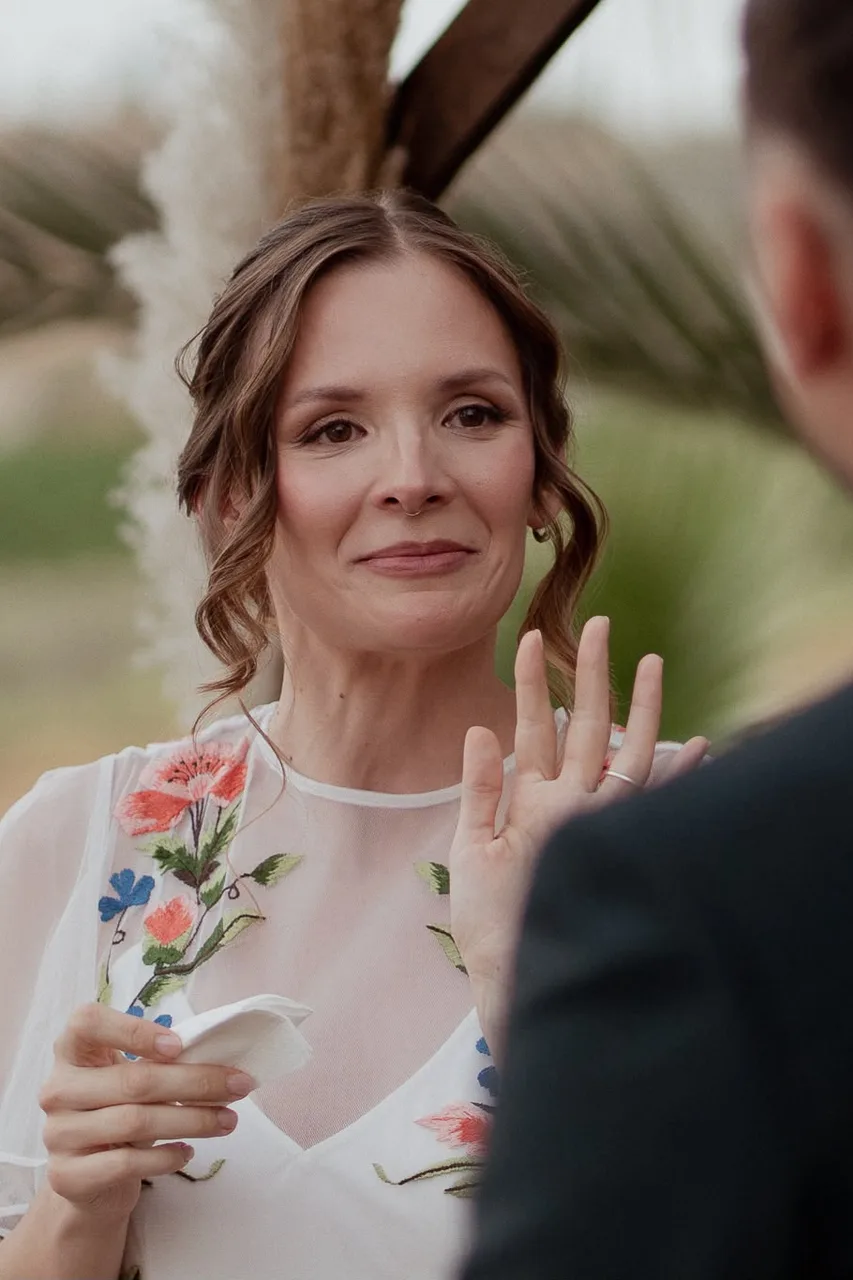 Maquillaje de novia que aguanta las lágrimas