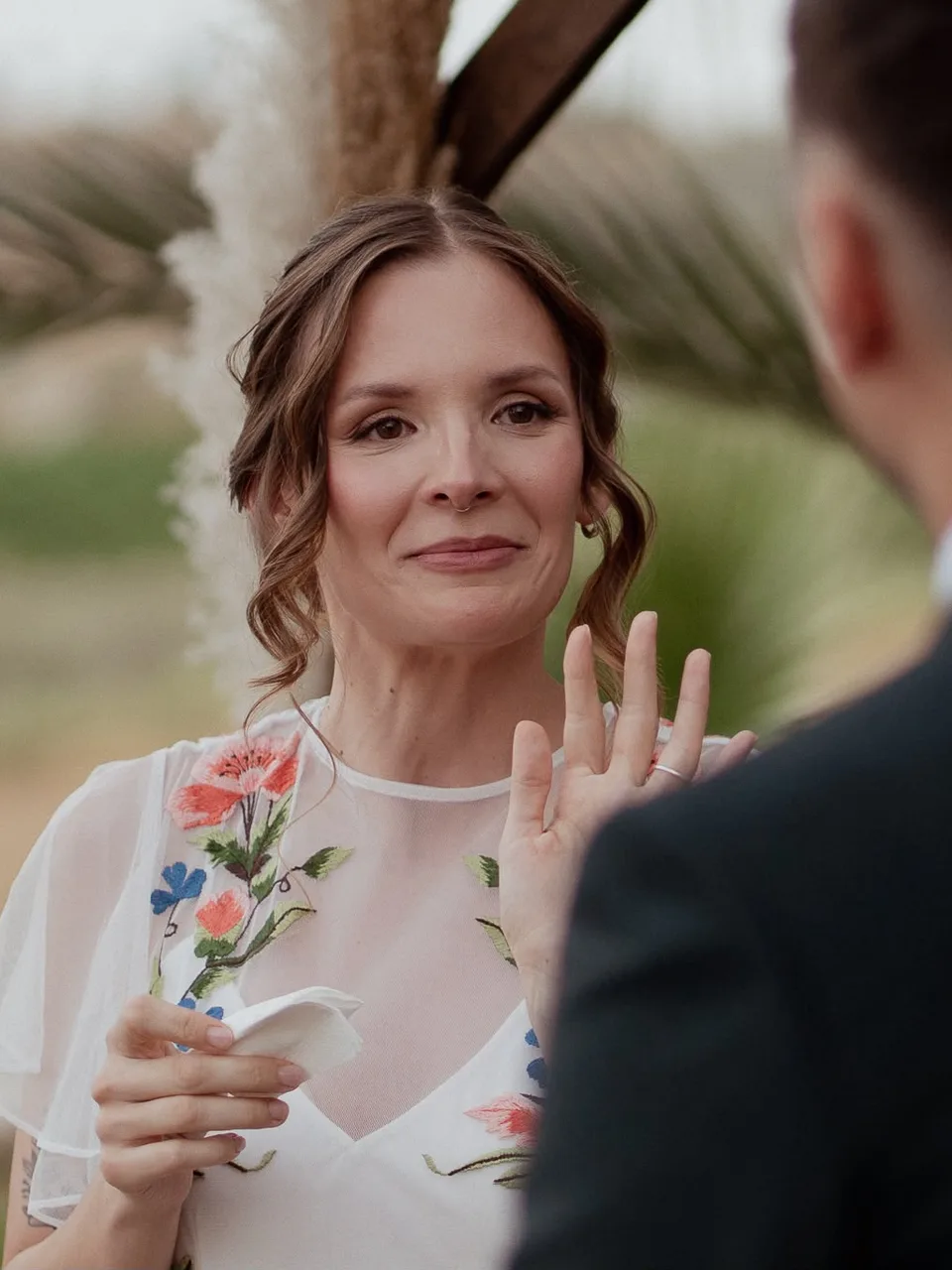 Maquillaje de novia que aguanta las lágrimas