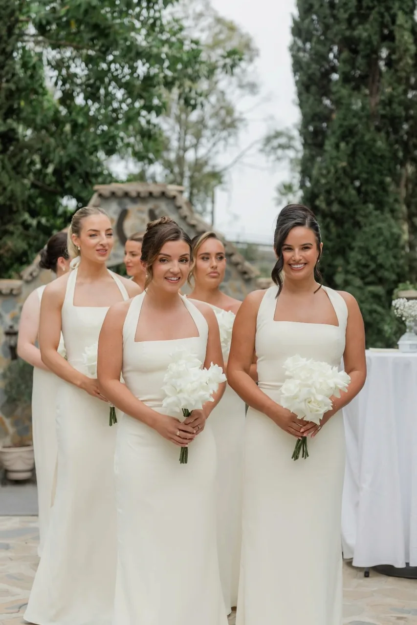 Peinado para damas de honor recogido